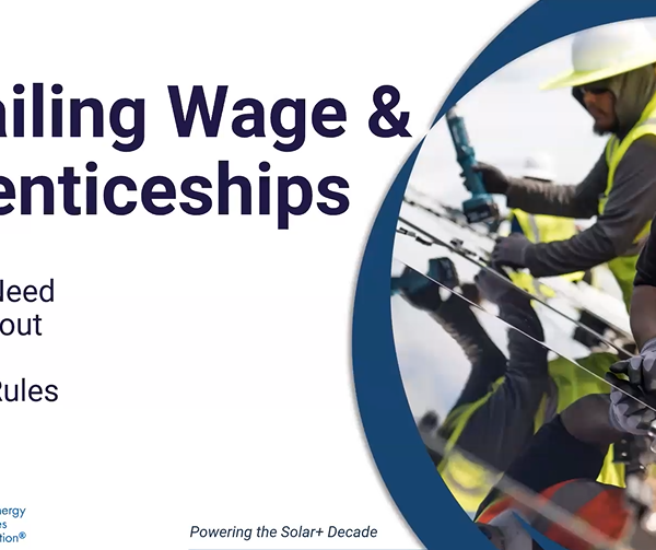 Prevailing Wage and Apprenticeships: What You Need to Know about Treasury’s Proposed Rules