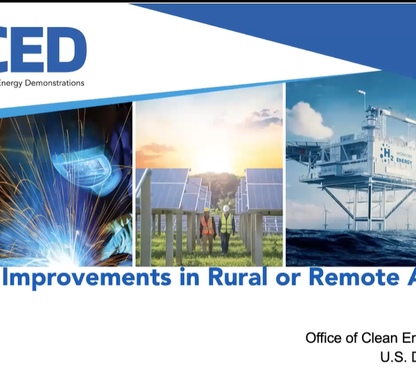 Clean Energy Improvements in Rural and Remote Communities