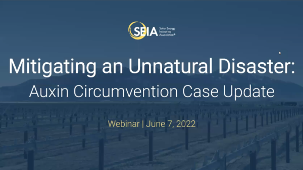 Mitigating an Unnatural Disaster: Auxin Circumvention Case Update