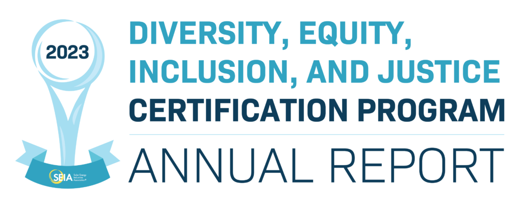 DEIJ Cert annual report logo