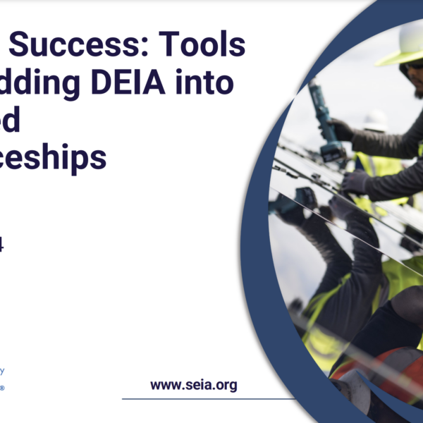 Powering Success: Tools for Embedding Diversity, Equity, Inclusion, and Accessibility (DEIA) into Registered Apprenticeship