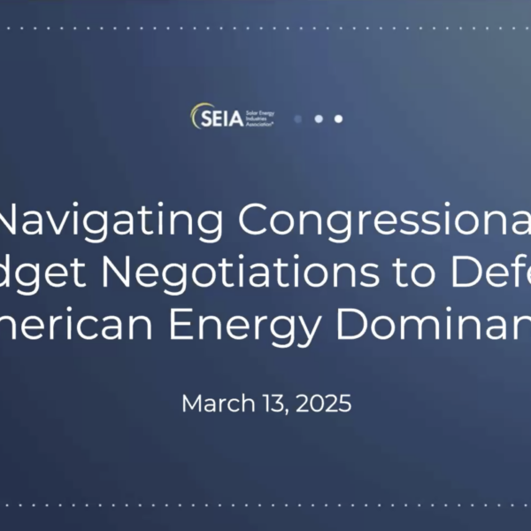 Navigating Congressional Budget Negotiations to Defend American Energy Dominance​