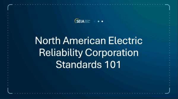 North American Electric Reliability Corporation Standards 101