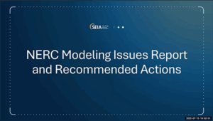 North American Electric Reliability Corporation Modeling Issues Report and Recommended Actions