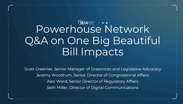 Special Powerhouse Network Call – Q&A on One Big Beautiful Bill Impacts